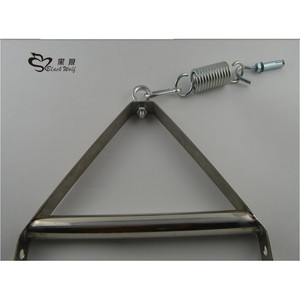 Black Wolf Stainless Steel Bondage <b>Frame</b> Adult Sex <b>Swing</b> Tripod With Spring Mechanism For Restraint Use - Product Image 1