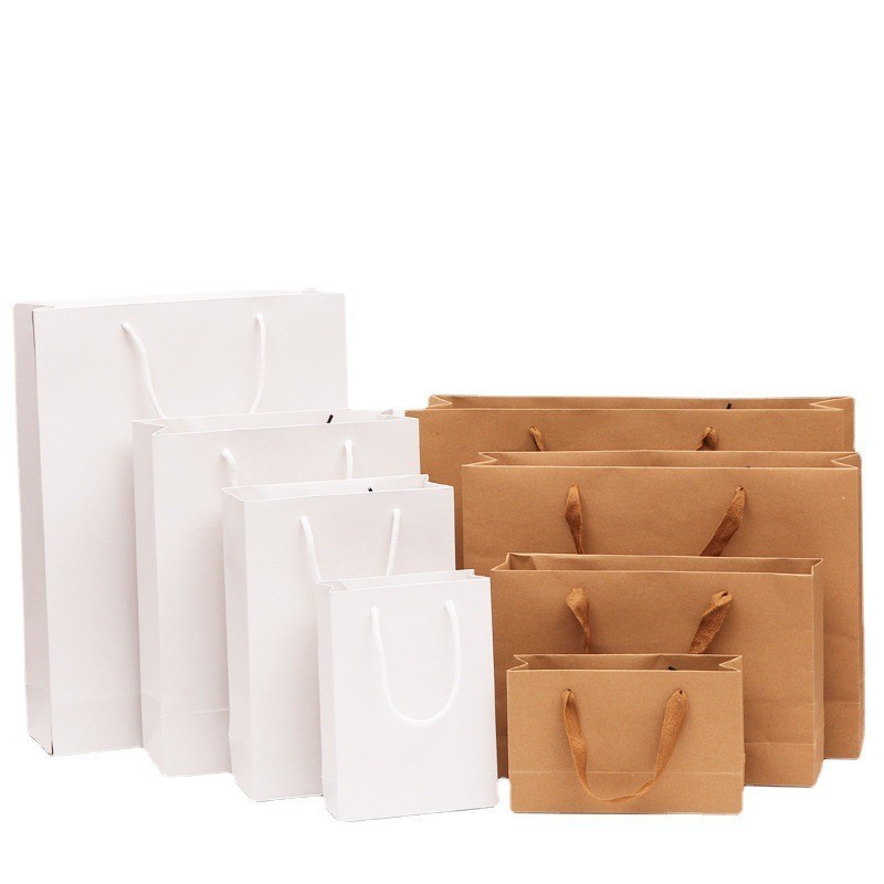 Factory Price Paper Bags Wholesale White