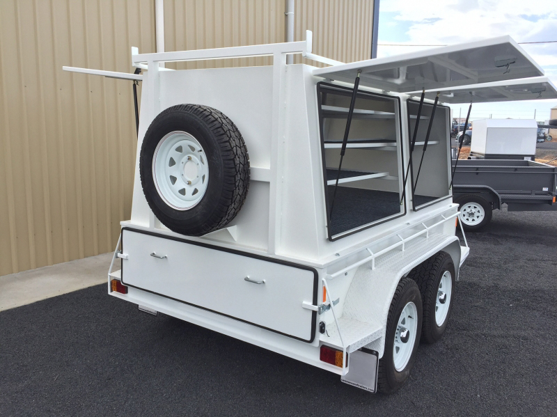 Tandem axle trailer for sale Ecocampor small camper trailer off road trader Products from Foshan