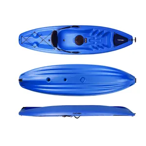 HANDELI Profissional não-flatable 10ft único HDPE mãos pedal livre e pedal canoa caiaque barcos a remo