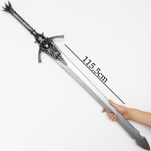Épée de <span class=keywords><strong>Dante</strong></span> Rebellion de <span class=keywords><strong>Devil</strong></span> <span class=keywords><strong>May</strong></span> <span class=keywords><strong>Cry</strong></span>, modèle d'arme en mousse souple, accessoires de cosplay de dessin animé - Product Image 4