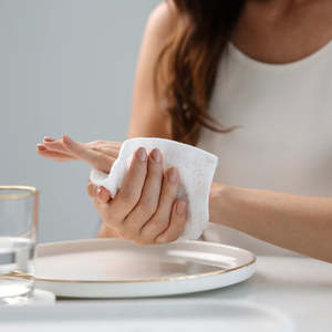 Một Mảnh Tùy Chỉnh Bao Bì Sang Trọng Khăn Bông Cho Nhà Hàng Hồi Giáo Và Hãng Hàng Không Khăn Chào Đón Oshibori - Product Image 3