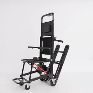 Continuously climb stairs with fully charged New folding portable lightweight electric stair climbing wheelchair
