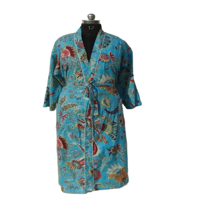Robes Kimono colorées pour femmes, vêtement de nuit, Robe Maxi de demoiselle d'honneur, longue, motif Floral, de bonne qualité