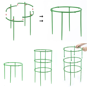 Support de fleur d'épissage en plastique plante d'intérieur support de fleur <span class=keywords><strong>balcon</strong></span> branche escalade support de vigne - Product Image 4