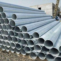 Prix usine Tianjin Tuyau en acier galvanisé ERW de 1,5 et 2 pouces, prix au mètre, directement du fabricant. Bonjour, je suis intéressé par ASTM A2.