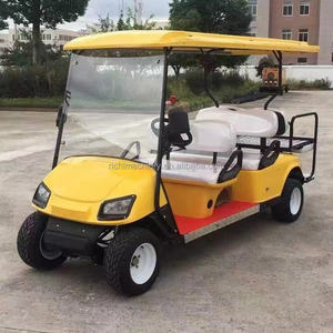 Carrello da Golf Elettrico a 4 Posti Modello Safety con Regolazione Automatica del Centro di Gravità Anti-Ribaltamento per Fuoristrada - Product Image 2
