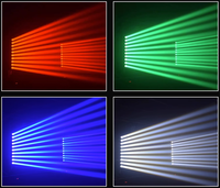 10 Stück 450W RGBW LED Beam Wash Moving Head Licht DMX512-Steuerung IP33-Zertifiziert 95 CRI 5000K Tageslicht für Hochzeits- und Bühnenbeleuchtung