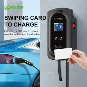 Pengisi Daya Mobil Listrik Wallbox Langsung dari Pabrik 7kw 11kw 22kw Tipe 2 Plug Dukungan RFID WiFi Kotak Pengisian Daya Rumah Pintar AC - Product Image 2