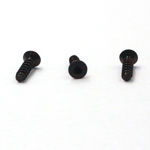 Tornillo Autorroscante de Cabeza Avellanada Hexagonal de Acero al Carbono Grado 10.9 12.9 con Certificación ISO 9001 y RoHS, con Recubrimiento de Zinc Negro - Product Image 4