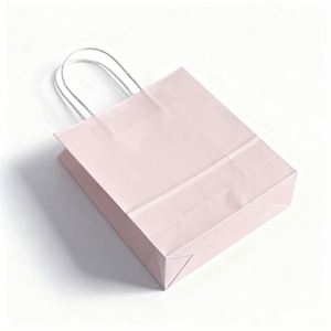 Bolsas de Regalo de Papel Biodegradables con Fondo Cuadrado KM, Bolsa de Papel Kraft Marrón - Product Image 2