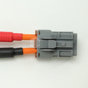 맞춤형 새로운 에너지 고전류 2P 여성 7123-4220-40 커넥터 골판지 파이프와 배선 하네스 - Product Image 2