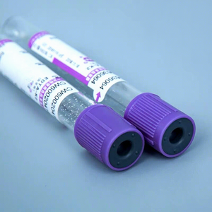 Tube de prélèvement sanguin jetable pour tests de laboratoire, tube de prélèvement sanguin simple K2EDTA/K3EDTA <span class=keywords><strong>ESR</strong></span> héparine glucose, tubes de prélèvement sanguin vétérinaire - Product Image 2