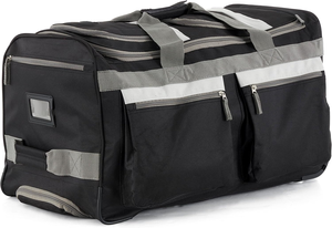 กระเป๋าเดินทางแบบมีล้อสั่งทำจากโรงงาน ขนาด 50 ลิตร กันน้ำ ปิดด้วยซิป พกพาสะดวก - Product Image 6