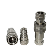 NAIWO Haute Qualité ISO 7241-A Connecteur Rapide Acier Inoxydable 3/8 ''Raccord Rapide Hydraulique Usine Directe Joints Rapides