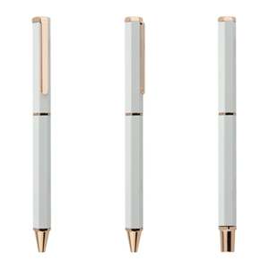 Juego de 3 Bolígrafos de Gel Coloridos de Alta Calidad, Bolígrafo de Rodillo para Estudiantes, Nuevo Bolígrafo Hexagonal de Latón de Lujo con Juego de Regalo con Logotipo Personalizado - Product Image 3