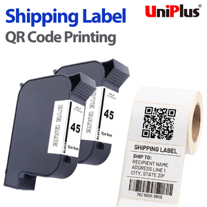 Cartouche d'imprimante en ligne à base d'eau TIJ pour l'impression d'étiquettes d'expédition et de codes QR - Product Image 1