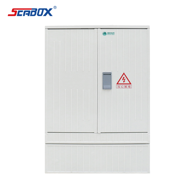IP44 800*1250*350mm Outdoor FRP Fiberglass Polyester Waterproof Distribution Box Hinged SMC Pole Mount Enclosure CE RoHS