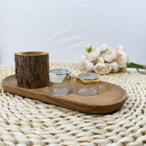 50ml clair blanc noir plastique PP pot de crème cosmétique - Product Image 1