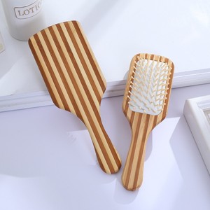 Peine de Bambú Iónico Impermeable con Dientes Anchos y Bolsa de Aire, Personalizable con Logotipo, Diseño de Meridianos, Venta Directa de Fábrica - Product Image 5