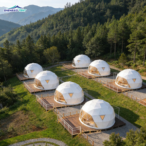 Tente géodésique de camping économique et pratique pour l'extérieur, imperméable et résistante aux UV, type <span class=keywords><strong>yourte</strong></span>, pour le tourisme - <span class=keywords><strong>Prix</strong></span> de gros - Product Image 1