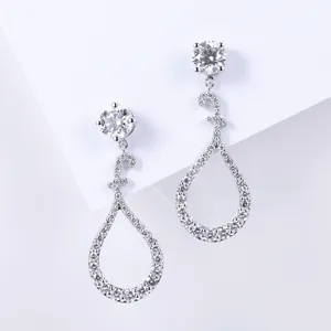 Mishang Fine Jewelry Lab Grown Diamond Earrings 14K Gold Lab Grown Diamond Luxury Stud Earrings Customised Jewelry