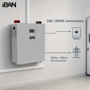 ระบบกักเก็บพลังงานแสงอาทิตย์สำหรับบ้านแบบติดผนัง 51.2v 100ah ผลิตตามสั่งจากโรงงาน - Product Image 1