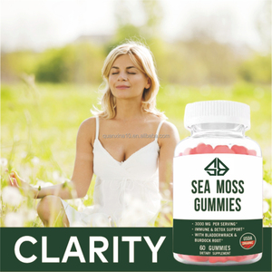 Suplemento de Musgo Marino OEM, Aumenta la Energía y la Inmunidad, Blanquea la Piel, Alivia el Estrés, 60 Gomitas Familiares - Product Image 1