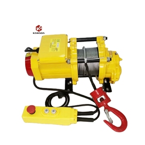 טעינת קיבולת 500KG הרמת גובה 30M 60M כבל בקרת חוט חבל סוג מיני מנוף חשמלי - Product Image 1