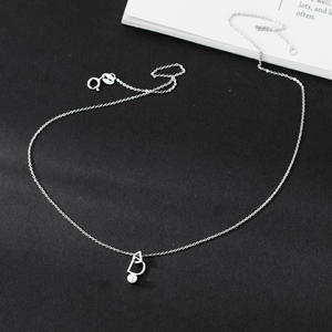 Collar de Perlas de Cereza con Incrustaciones de Diamantes Exquisitos en Plata S925, Estilo Ins, Adorno de Cuello Dulce y Fresco D9999 - Product Image 5