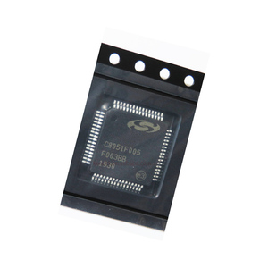 Chips C8051F005 C8051F005-GQ QFP64, controlador en stock, 100% nuevo y original, <span class=keywords><strong>2</strong></span> pedidos C8051F005-GQR, 5 uds. - Product Image 1