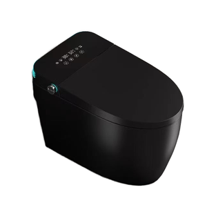 Luxury Smart Auto-Open Close Lid Strong Flush Remote Control Matte <strong>Black</strong> Elongated Luxury <strong>Toilet</strong> Works Any Water Seat Heating - Product Image 6