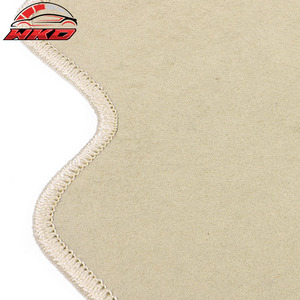 พรมปูพื้นรถยนต์สำหรับ Mazda Miata MX-5 ปี 90-97 แบบกำมะหยี่สีเบจ ซ้าย-ขวา 2 ชิ้น - Product Image 3