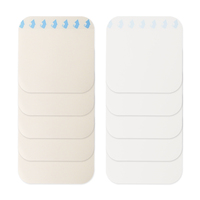 Pansement hydrocolloïde de marque privée sans bordure 4 "x 4" patchs hydrocolloïdes minces pour pansements et coussinets pour plaies de lit