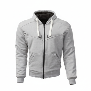 เสื้อฮู้ดเคฟลาร์ผ้าฝ้าย100% สำหรับผู้ชาย, งานปักโลโก้ผ้าฟลีซไซส์ใหญ่พิเศษทำจาก2025ให้ความอบอุ่นในฤดูหนาว - Product Image 1