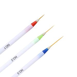 Nail Art Brush voor manicure ontwerp schilderen tekenpen UV gelborstels verlenging bouwer doe-het-zelf gereedschapset - Product Image 2