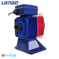 Pompe doseuse chimique à diaphragme électromagnétique manuelle LANGO EP-C20FR avec affichage de la fréquence de fonctionnement LED, basse pression, débit de 7,8 L/h