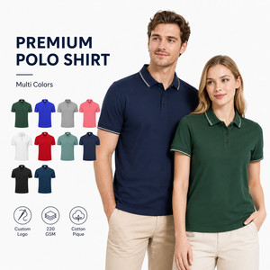 Camiseta Polo Premium con Logotipo Personalizado, Unisex, Cuello con Ribete, Transpirable, Ropa de Golf, Uniforme de Equipo, Venta al por Mayor, 10 Colores, Verde Bosque - Product Image 1