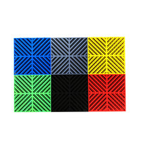 Dalles de sol de garage en PP emboîtables robustes 40x40cm, tapis antidérapant pour lavage de voitures, système de grille modulaire en plastique