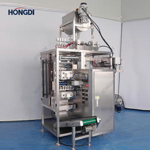 เครื่องบรรจุและบรรจุซองซอสแบบอัตโนมัติ 4 ขั้นตอน สำหรับซอสมะเขือเทศ เนยถั่ว มัสตาร์ด ซอสพริกหวาน และของเหลวอื่นๆ - Product Image 6