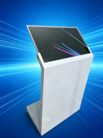 Kiosque OLED Transparent 30 pouces, Transmittance Élevée 43%, Affichage Numérique Tactile 10 Points, Android/PC SDK pour Expositions Intérieures et Commerce de Détail OEM