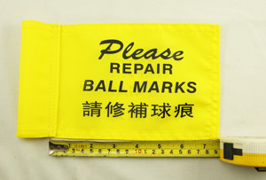 Nhà Máy Bán Buôn Bán 40 Denier Nylon Xin Vui Lòng Sửa Chữa Bóng Đánh Dấu 5*7 Inch Mini Pin Vị trí Cờ - Product Image 6