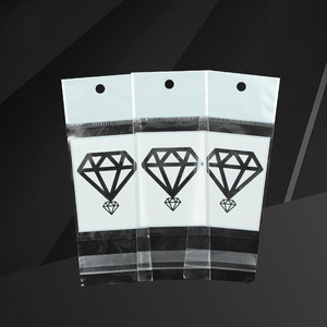 Tùy chỉnh in ấn nhựa <span class=keywords><strong>OPP</strong></span> tự dính Túi dùng một lần tự niêm phong bao bì nhựa Túi <span class=keywords><strong>OPP</strong></span> với treo lỗ - Product Image 4