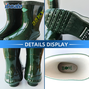 Stivali Isolanti 35kV, <span class=keywords><strong>Scarpe</strong></span> di Sicurezza Specifiche per Elettricisti per Sale di Distribuzione Elettrica / Lavori Elettrici - Product Image 3