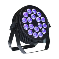 Éclairage de scène haute performance portable professionnel ultra-mince 18x10W LED Par Light pour les lieux d'événements de l'usine Spot sale