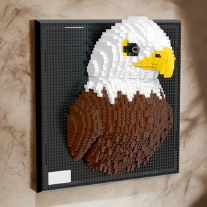 Blocs de construction murale 3D virals - <span class=keywords><strong>Puzzle</strong></span> créatif en ABS pour animaux, décoration tendance pour adultes - Product Image 4
