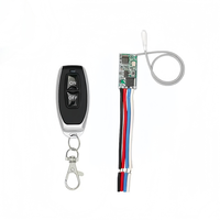 Module de télécommande sans fil 433 MHz Serrure électronique à faible puissance Serrure de voiture Moteur inverse avant Porte cryptée