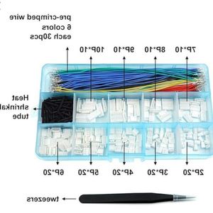 Kit de Conectores OKYN-Y0171 GH1.25mm con Cables JST Pre-Crimpados de 15cm y 6 Colores para Conexión de Placas PCB - Product Image 3