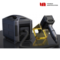 20w 30w 50w Petite machine portative de marquage laser à fibre graveur d'image à code QR en métal pour la gravure