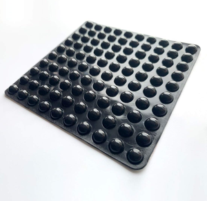 Topes de Goma Autoadhesivos para Manijas de Puerta, Protectores de Pared, Patas de Goma para Gabinetes de <span class=keywords><strong>Aislamiento</strong></span>, para Altavoces y Muebles - Product Image 1